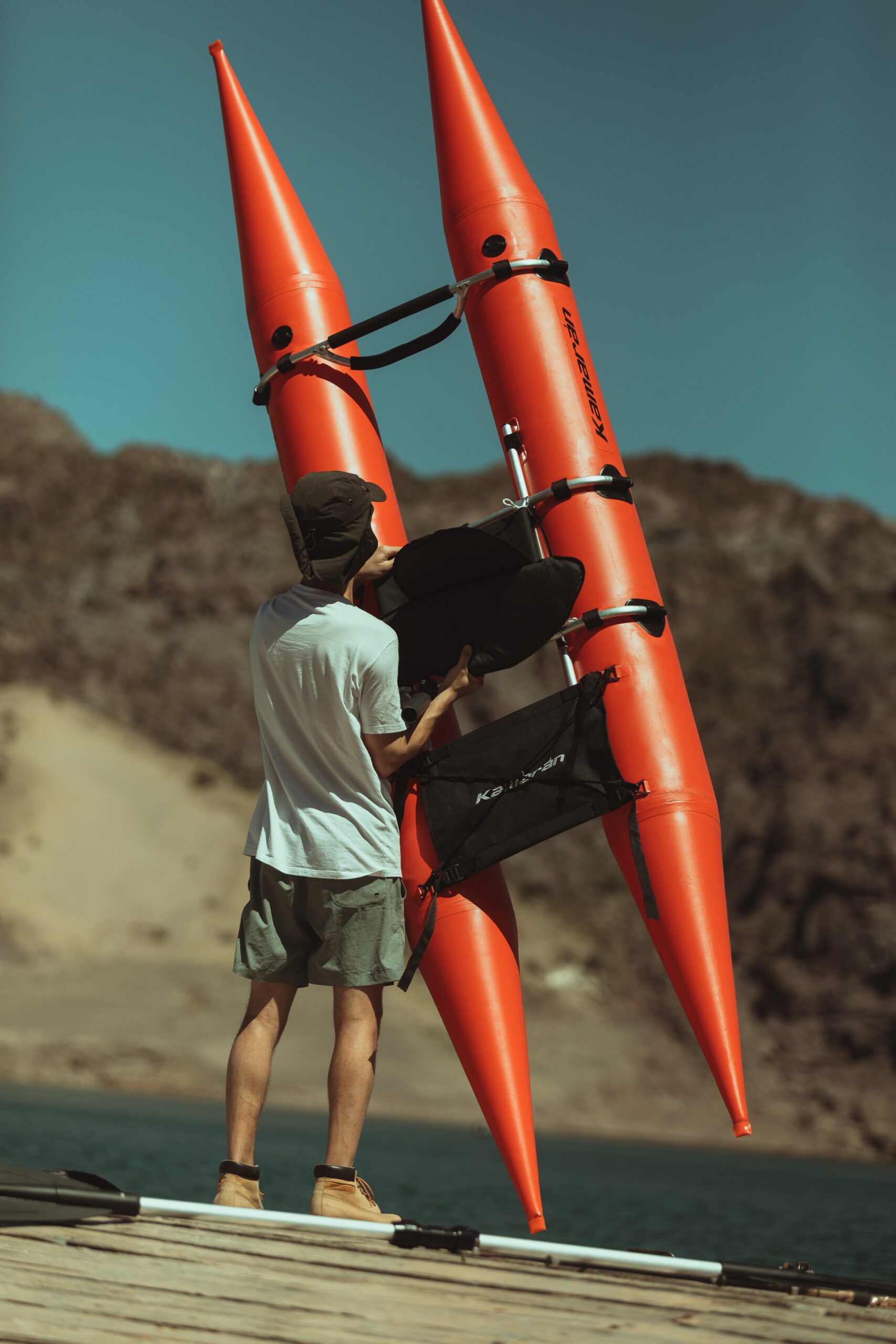 Kayak Kamarán Simple - Gris - Imagen 6